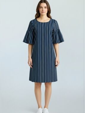Banana Republic | Dresses | Nwt Banana Republic Seamed Ponte Knit Mini Black Dress 5360 Petite Medium